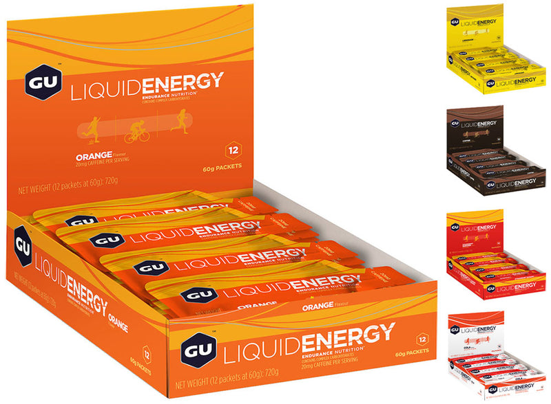 Load image into Gallery viewer, Gu liquid energy gel box of 12