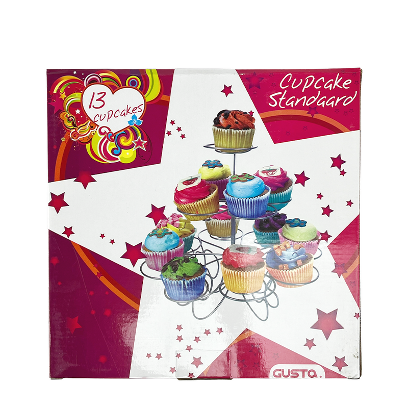 Afbeelding laden in galerijviewer, Gusta cupcake standaard ø24x20cm