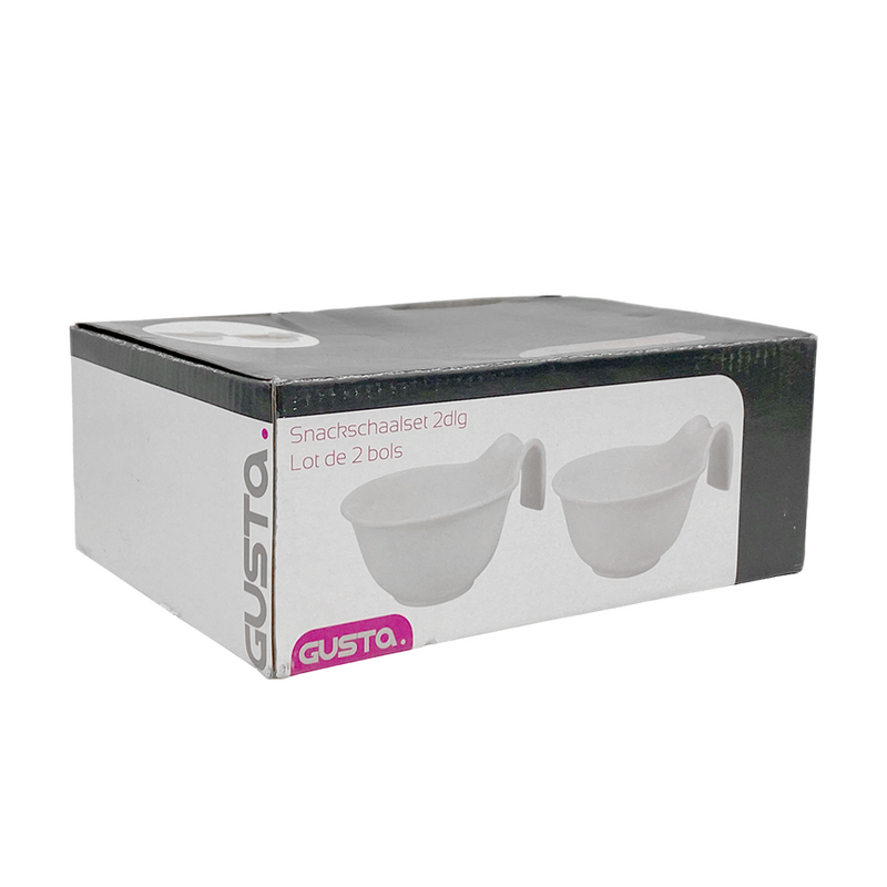 Afbeelding laden in galerijviewer, Gusta snackschaal 14x11x6cm 2 stuks