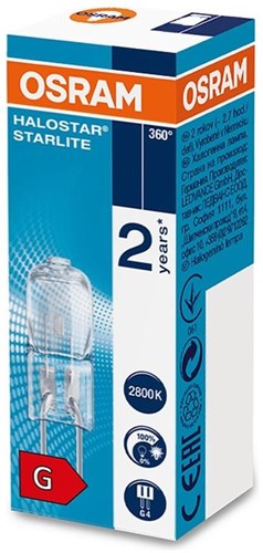 Load image into Gallery viewer, Enzo halogeen steek 20w 12v helder g4 starlite - 5300602