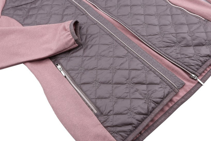 Load image into Gallery viewer, Hannah Outdoorvest Elsa dames polyester roze grijs maat 40