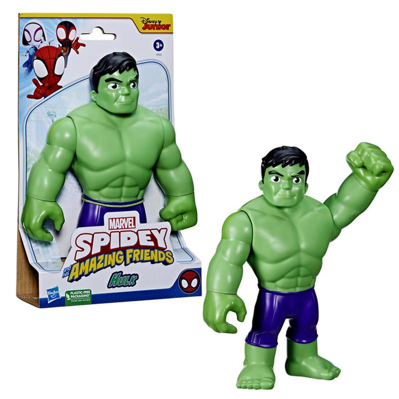 Load image into Gallery viewer, Hasbro spidey and his amazing friends hulk
