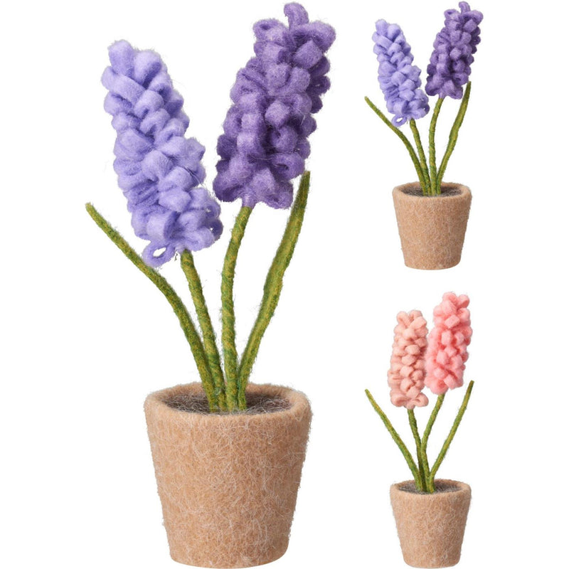 Load image into Gallery viewer, Bloemen in pot 21cm 3 assorti