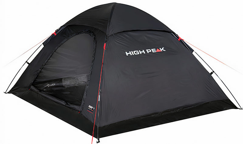 Load image into Gallery viewer, High peak Monodome XL Familietent 4-persoons 240 cm Zwart