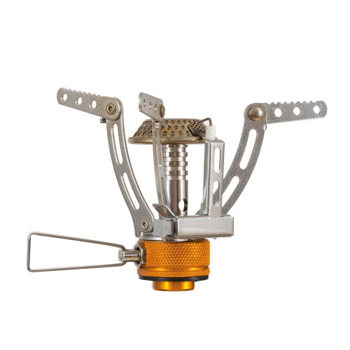 Load image into Gallery viewer, Highlander HPX 200 Gas Kooktoestel 10 cm Staal Zilver koper