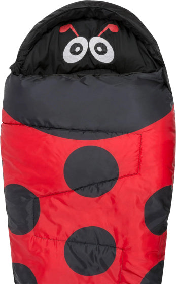 Load image into Gallery viewer, Highlander Mummy Slaapzak Ladybird 170 cm Polyester Rood