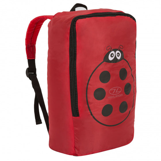 Load image into Gallery viewer, Highlander Mummy Slaapzak Ladybird 170 cm Polyester Rood