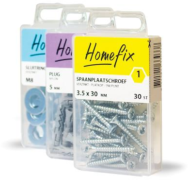 Load image into Gallery viewer, Homefix hollewandplug 8x50 | 12 stuks - 6701.10.10020