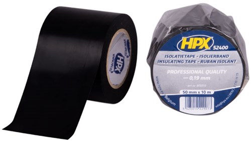 Load image into Gallery viewer, Hpx pvc isolatietape 50 mm x 10 meter - zwart