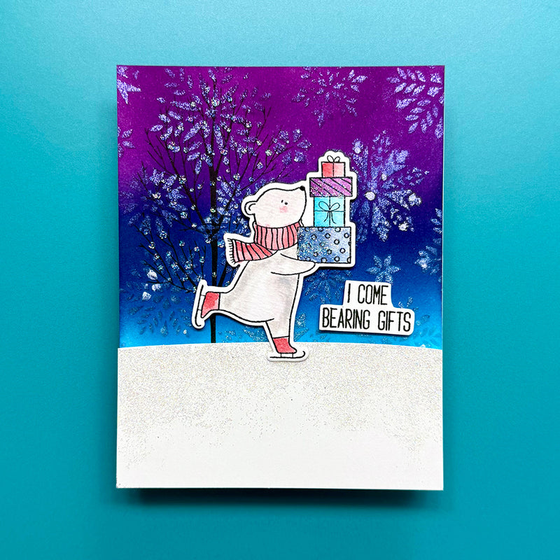 Load image into Gallery viewer, Ranger ink ranger • simon hurley create. photopolymer stamps skating by