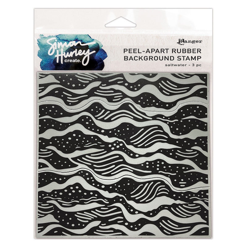 Load image into Gallery viewer, Ranger ink ranger • simon hurley create. peel apart background stamp saltwater