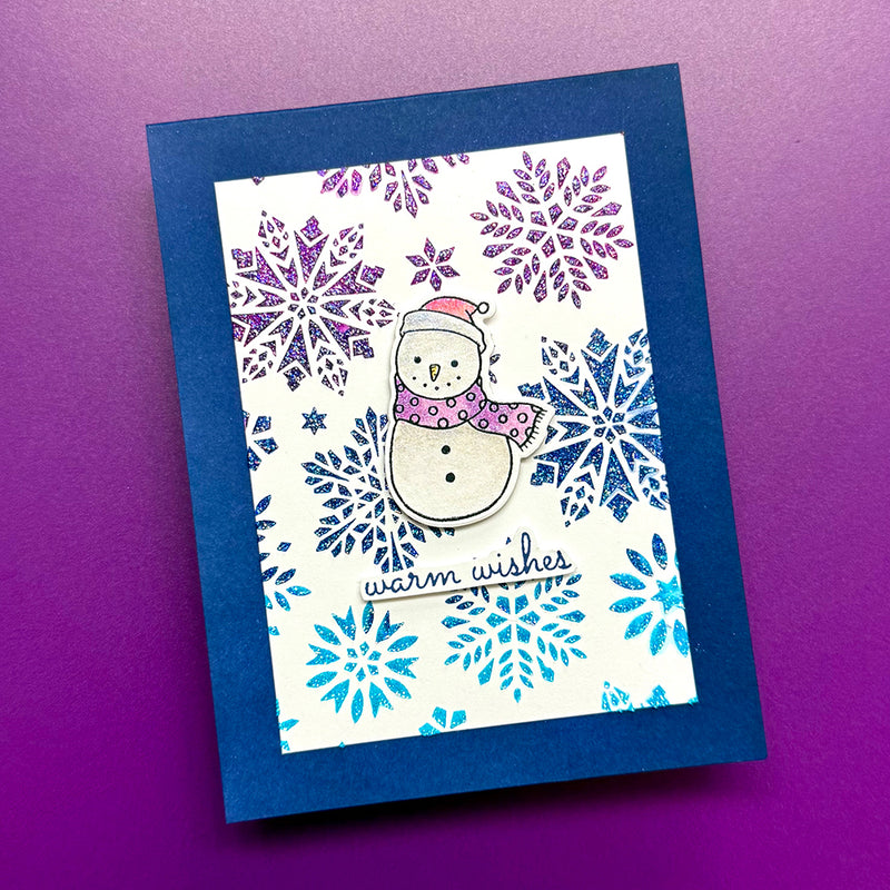 Load image into Gallery viewer, Ranger ink ranger • simon hurley create. stencil dazzling snowflakes