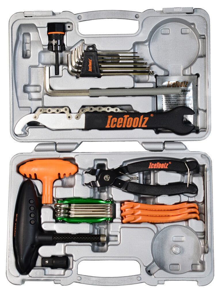 Load image into Gallery viewer, Icetoolz gereedschapskoffer carbonfix, 23 st 12-delig, 82f6