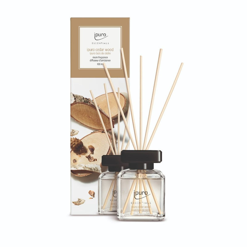 Load image into Gallery viewer, Ipuro geurdiffuser cedar wood 100 ml