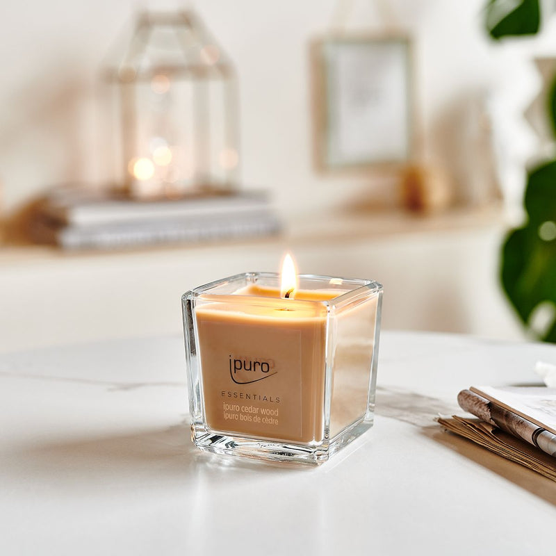 Load image into Gallery viewer, Ipuro geurkaars cedar wood 125gr.