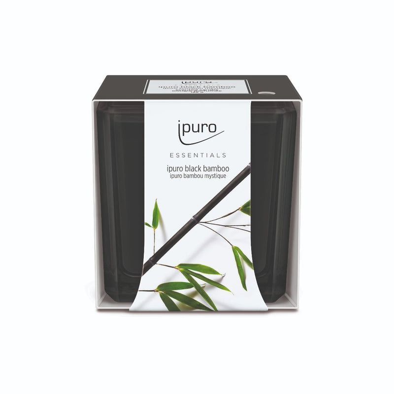 Load image into Gallery viewer, Ipuro geurkaars black bamboo 125gr.