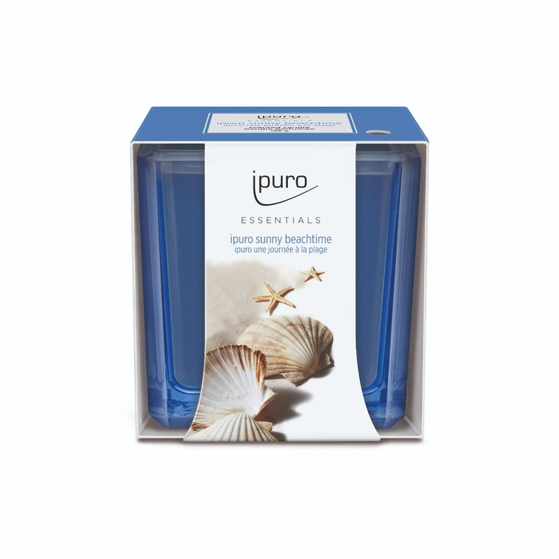 Load image into Gallery viewer, Ipuro geurkaars sunny beachtime 125gr.