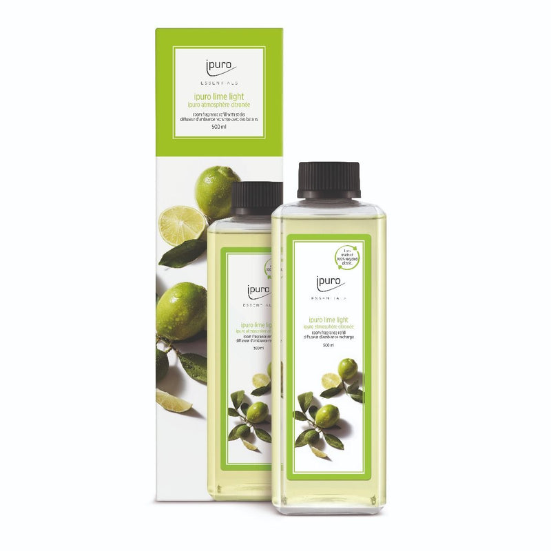 Load image into Gallery viewer, Ipuro geurdiffuser navulling lime light 500ml