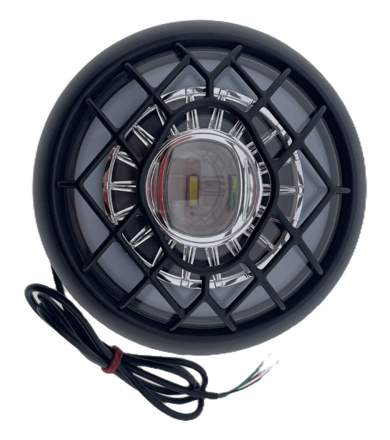 Load image into Gallery viewer, Ikzi led voorlicht fatbike koplamp light 160 lux e-bike 36v-48v waterdicht in doos