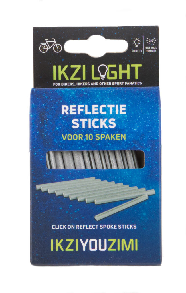 Load image into Gallery viewer, Ikzilight spaakreflectie 8 cm set van 10 stuks op kaart
