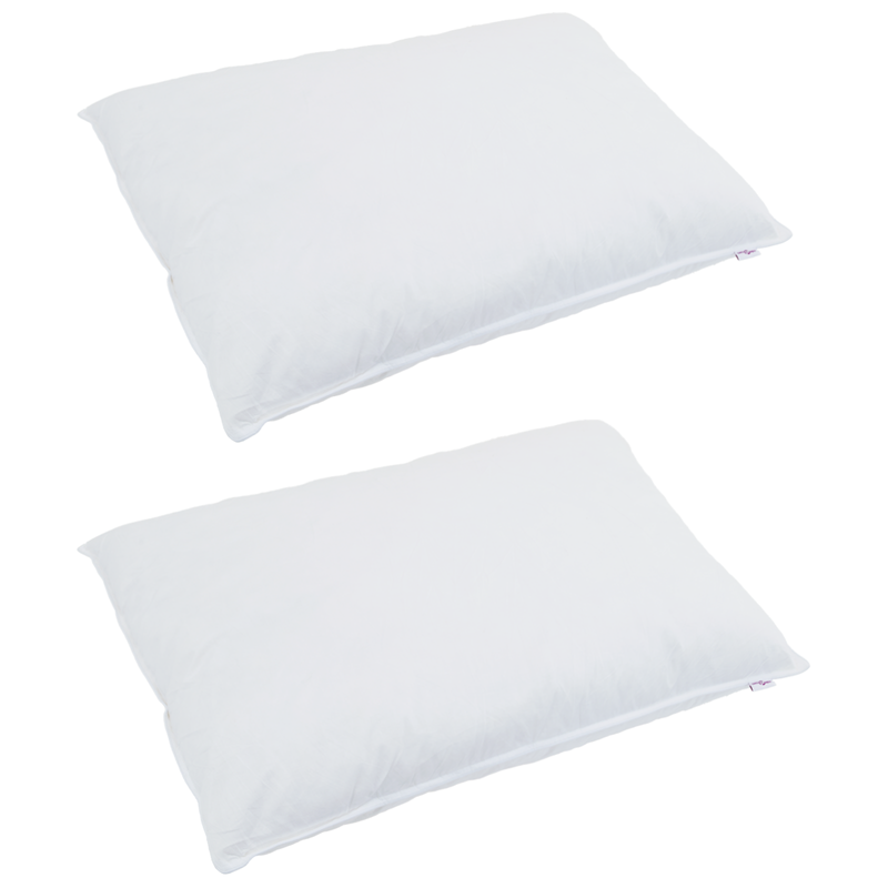 Load image into Gallery viewer, Vidaxl dekbed set met kussen 3 pcs wit donsveertjes