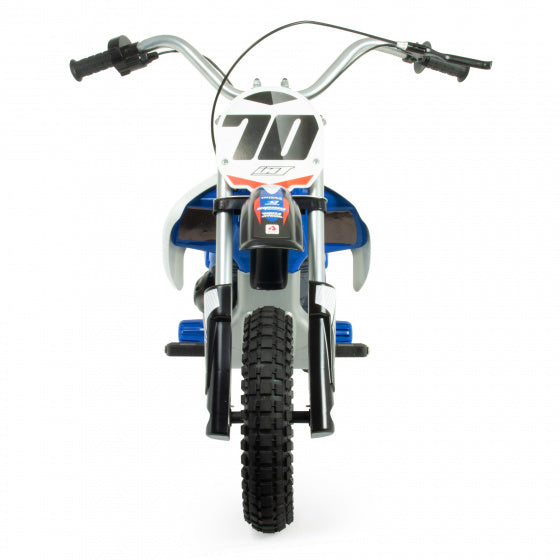 Load image into Gallery viewer, Injusa X-Trene Blue Fighter elektrische kindermotorfiets blauw