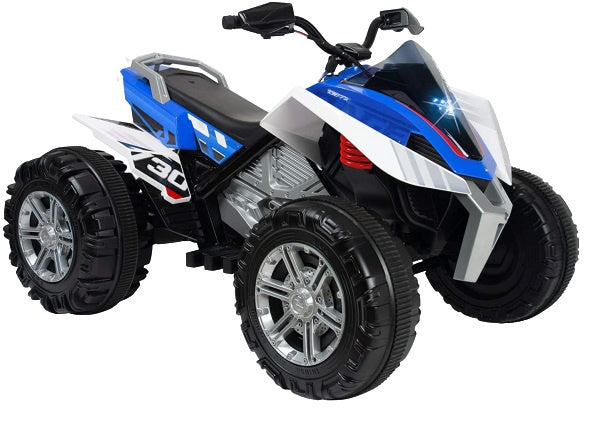 Load image into Gallery viewer, Injusa Rage elektrische kinderquad 12V blauw wit