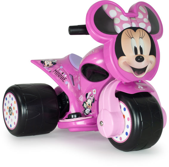 Load image into Gallery viewer, Injusa Minnie Mouse Samurai Trimoto accuvoertuig 6V roze