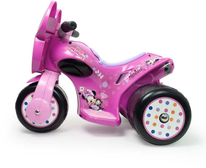 Load image into Gallery viewer, Injusa Minnie Mouse Samurai Trimoto accuvoertuig 6V roze
