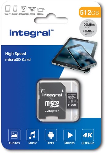 Load image into Gallery viewer, Enzo integral micro sd geheugenkaart v30 512gb - 9500420