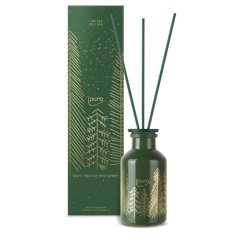 Load image into Gallery viewer, Ipuro geurdiffuser festive evergreen 240ml