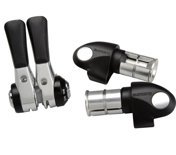 Load image into Gallery viewer, Shimano dura ace sl-bs79 2 3x10-speed bar end shifters