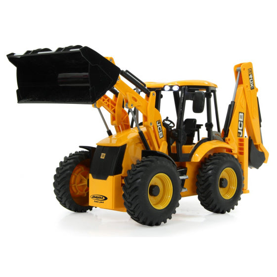 Load image into Gallery viewer, Jamara Graafmachine JCB backhoe loader 1:20 geel