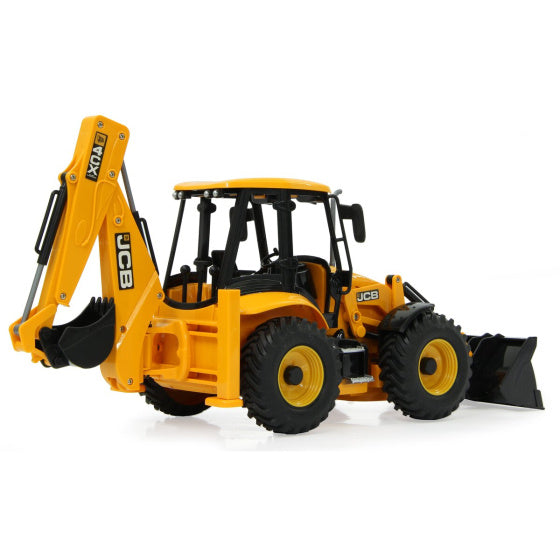 Load image into Gallery viewer, Jamara Graafmachine JCB backhoe loader 1:20 geel