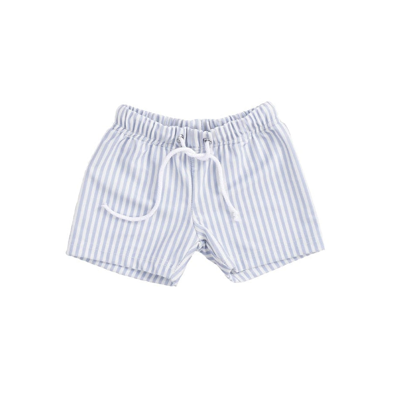 Afbeelding laden in galerijviewer, Blue stripes | blauw witte uv zwemboxer jongens