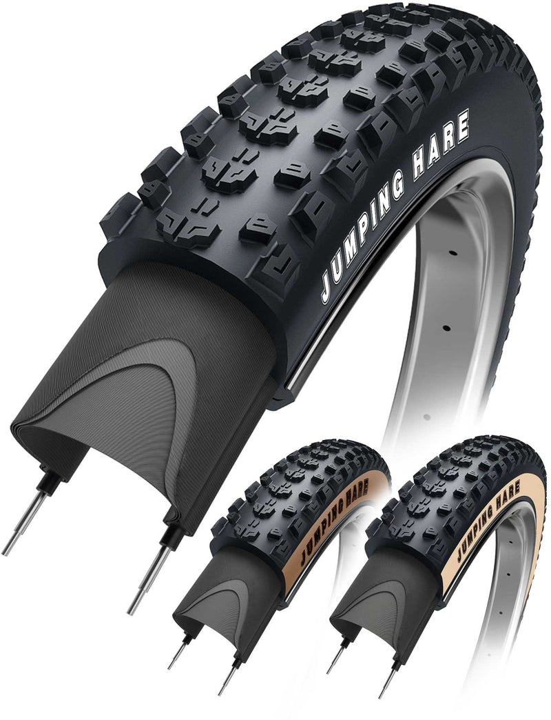 Load image into Gallery viewer, Edge vouwband jumping hare 29 x 2.25 57-622 - zwart bruin