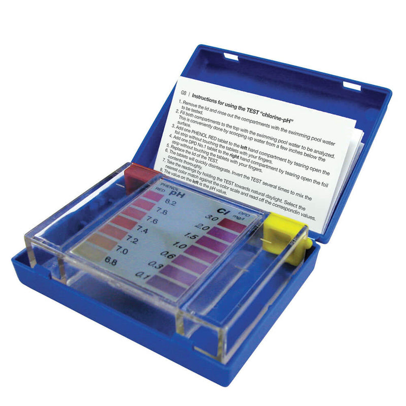 Load image into Gallery viewer, Merkloos kokido dpd testkit met 2 x 10 tabletten