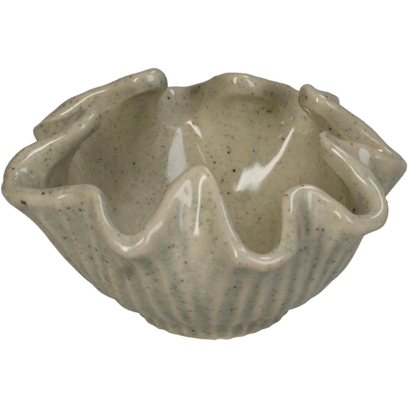 Afbeelding laden in galerijviewer, Kersten bloempot keramiek beige 15x15x8cm