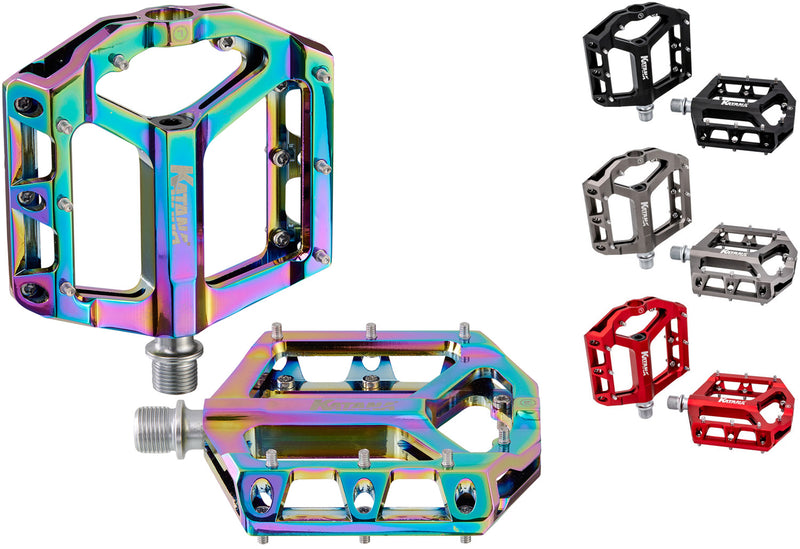 Load image into Gallery viewer, Katana fire blade flat pedals