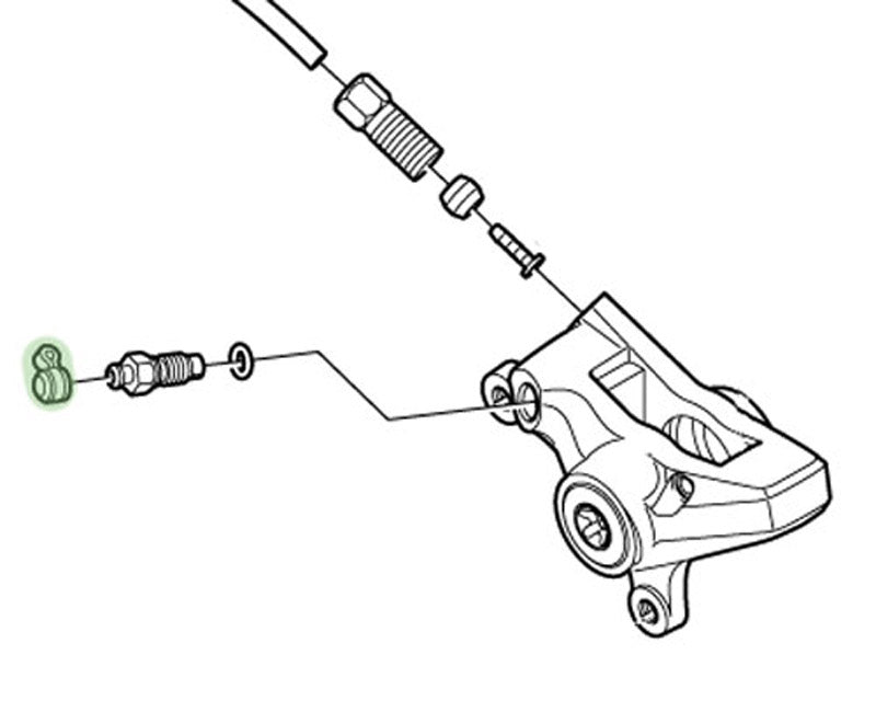 Load image into Gallery viewer, Katana protective caps for bleed nipple (2 pieces)