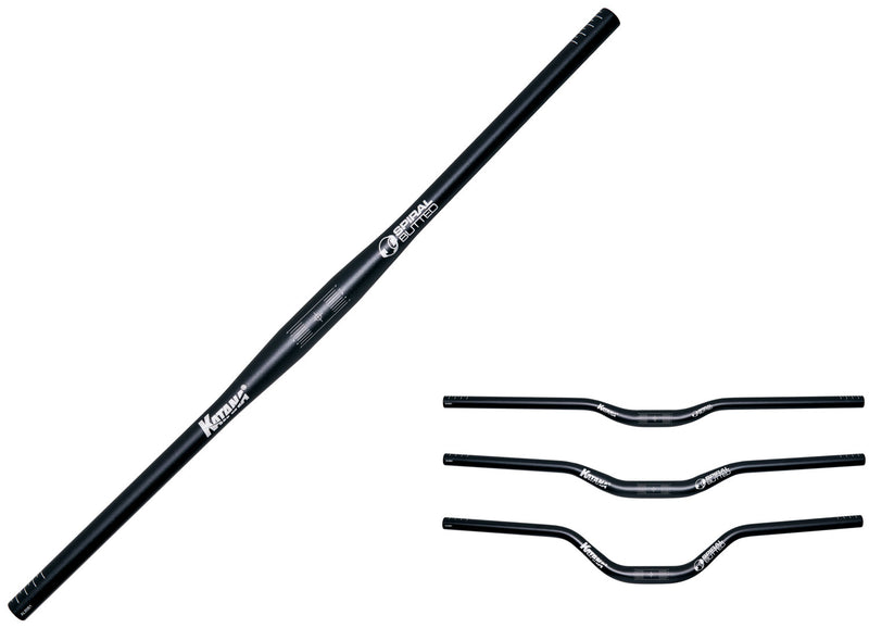 Load image into Gallery viewer, Katana spiral butted riser bar 31.8mm handlebar