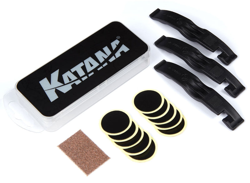 Load image into Gallery viewer, Katana gp-1 puncture repair kit self-adhesive incl. tyre levers
