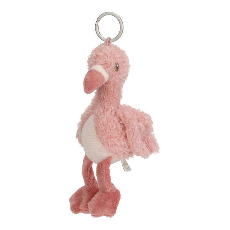 Afbeelding laden in galerijviewer, Little dutch safari friends sleutelhanger flamingo