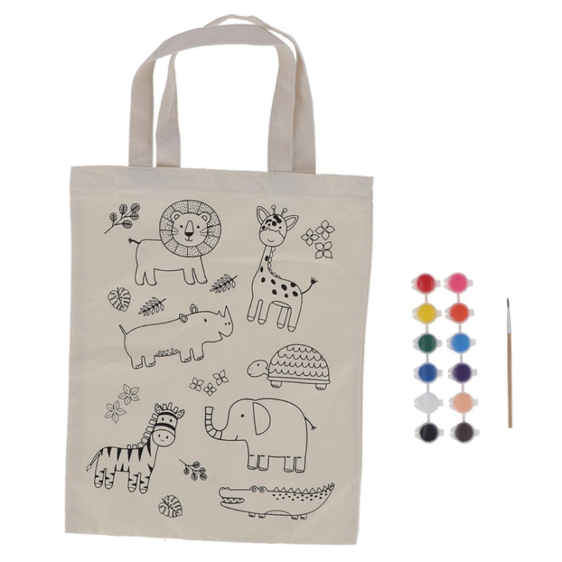 Load image into Gallery viewer, Esschert design inkleurtas jungle 29x36,5cm inclusief verf en penseel