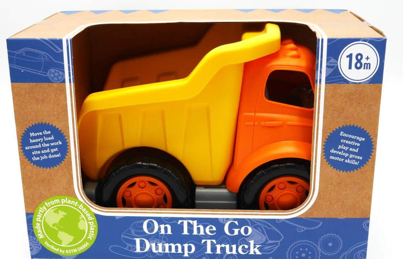 Load image into Gallery viewer, Playgo biobased kiepwagen geel - 28cm
