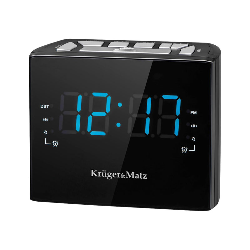 Load image into Gallery viewer, Kruger matz krã¼ger matz fm wekkerradio zwart