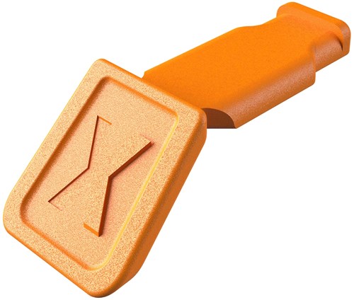 Afbeelding laden in galerijviewer, Knipex colorcode clips oranje | 10 stuks - 00 61 10 co