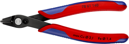 Load image into Gallery viewer, Knipex electronic super knips® xl | 140 mm lengte | meer-componentengrepen | gebruineerd - 78 61 140 sb