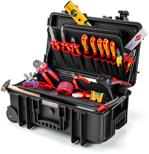 Load image into Gallery viewer, Knipex gereedschapskoffer robust26 move elektro | 23-delig - 00 21 33 e