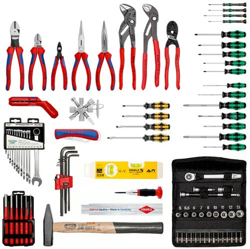 Load image into Gallery viewer, Knipex gereedschapskoffer robust45 move mechanica | 90-delig - 002137m